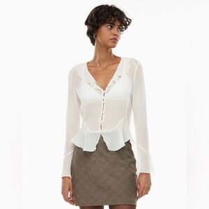 NWT Aritzia Wilfred Castelo Blouse